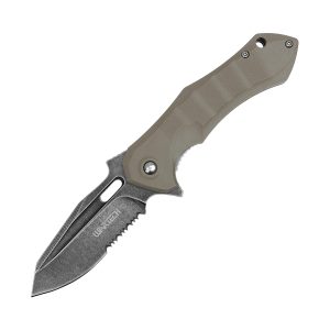 Buckshot Knives 8" Overall Survival Folding Pocket Knife
