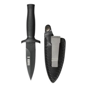 Rothco Raider II Boot Knife, Black Matte,stainless steel