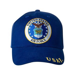 United States Air Force Logo Blue Hat Cap USAF