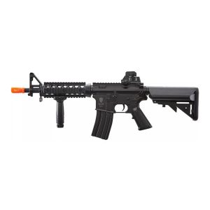 Elite Force M4 CQB Airsoft AEG Rifle, Black