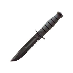 Short Kabar/Serrated Edge Blk