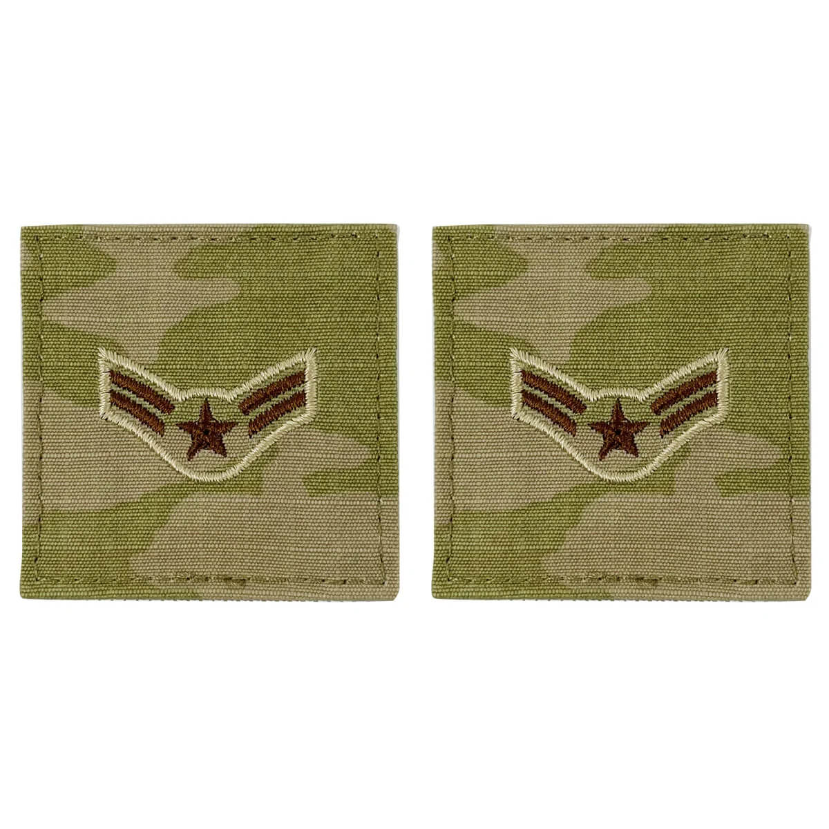 Air Force Embroidered Rank: Airman First Class – OCP with hook