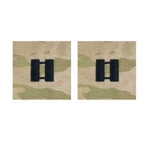 Army Captain (O‑3) OCP Sew‑On Rank Insignia – Pair