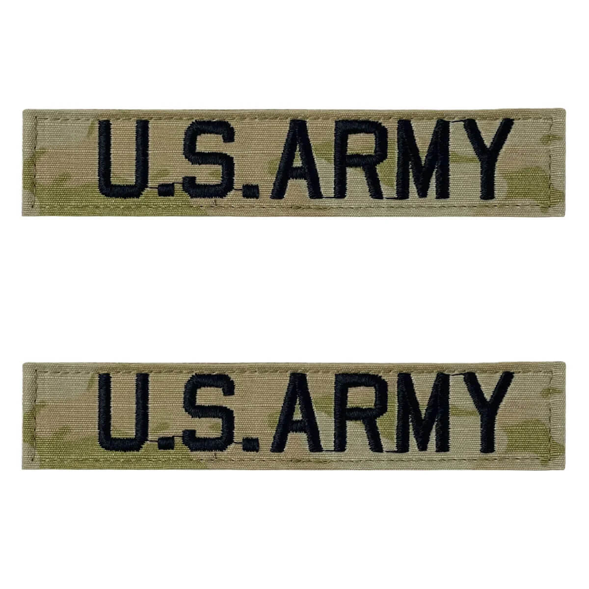 Army Name Tape: U.S. Army – embroidered on OCP with Hook