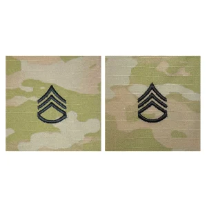 Army OCP Sew‑On Rank Insignia – Sergeant (E‑5)