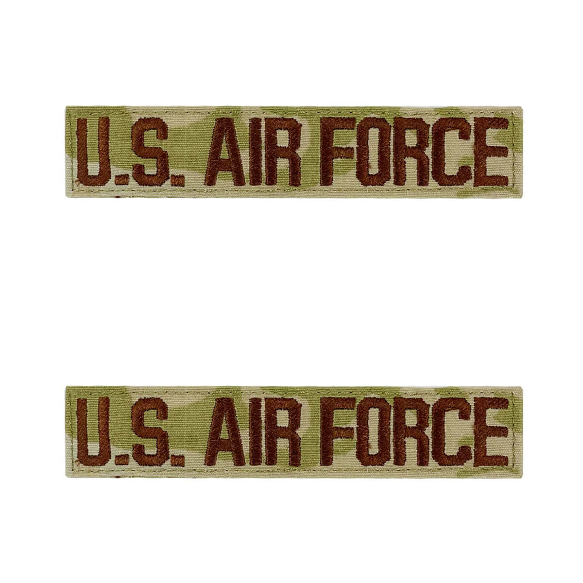Air Force Tape: U.S. Air Force – embroidered on OCP with hook