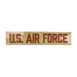 U.S. Air Force OCP Name Tape – Spice Brown Lettering