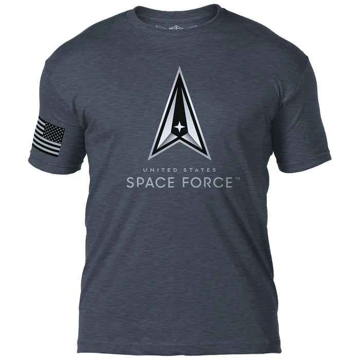 U.S. Space Force Logo Design Battlespace Men’s T-Shirt